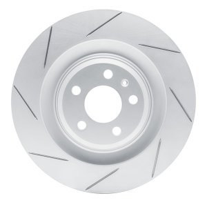 Audi S8 Brake Rotor (1) - Rear Left - DFC - Slotted Geoperformance - `11-`18