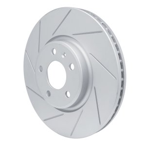 Audi A4 Quattro Brake Rotor (1) - Front Left - DFC - Slotted Geoperformance - `11-`17