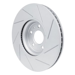 Audi A4 Quattro Brake Rotor (1) - Front Left - DFC - Slotted Geoperformance - `11-`17