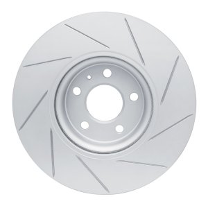 Audi A4 Quattro Brake Rotor (1) - Front Left - DFC - Slotted Geoperformance - `11-`17