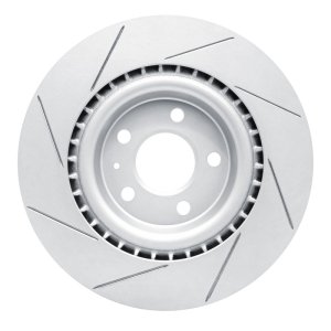 Audi A4 Brake Rotor (1) - Rear Right - DFC - Slotted Geoperformance - `08-`26