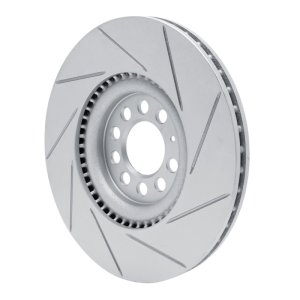 Audi TT Brake Rotor (1) - Front Left - DFC - Slotted Geoperformance - `00-`06