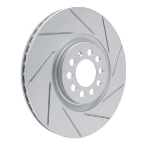 Audi TT Brake Rotor (1) - Front Right - DFC - Geoperf Slotted - `00-`06