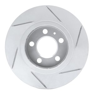 Audi TT Quattro Brake Rotor (1) - Rear Left - DFC - Slotted Geoperformance Rotor - `00-`06