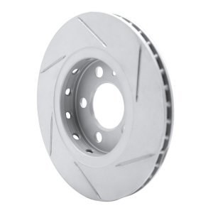 Audi TT Quattro Brake Rotor (1) - Rear Left - DFC - Slotted Geoperformance Rotor - `00-`06