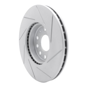 Audi A3 Brake Rotor (1) - Front Left - DFC - Slotted Geoperformance - `05-`25