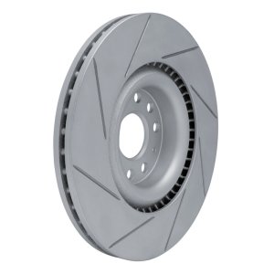 Audi S3 Brake Rotor (1) - Front Right - DFC - Geoperf Slotted - `06-`13