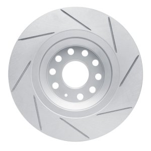 Audi RS3 Brake Rotor (1) - Rear Left - DFC - Slotted Geoperformance - `06-`25