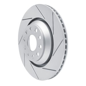 Audi Q3 Brake Rotor (1) - Rear Right - DFC - Slotted Geoperformance - `06-`25