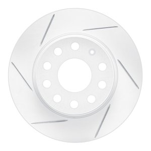 Audi A3 Quattro Brake Rotor (1) - Rear Left - DFC - Slotted Geoperformance - `05-`25