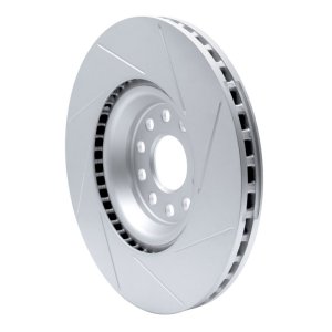 Audi S3 Brake Rotor (1) - Front Left - DFC - Slotted Geoperformance - `12-`25