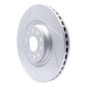 Audi S3 Brake Rotor (1) - Front Left - DFC - Slotted Geoperformance - `12-`25