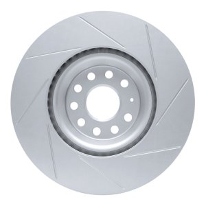 Audi S3 Brake Rotor (1) - Front Left - DFC - Slotted Geoperformance - `12-`25