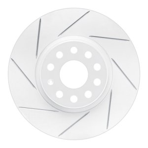 Audi TT Quattro Brake Rotor (1) - Front Left - DFC - Slotted Geoperformance - `05-`25 Audi TT Quattro Brake Rotor (1) - Front Left - DFC - Slotted Geoperformance - `05-`25