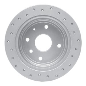 Chevrolet Optra Brake Rotor (1) - Rear Left - DFC - Drilled Geoperformance - `04-`10