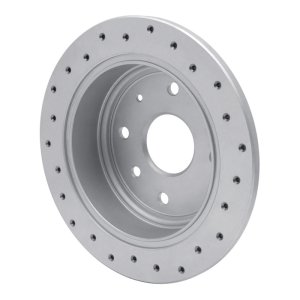 Chevrolet Optra Brake Rotor (1) - Rear Left - DFC - Drilled Geoperformance - `04-`10