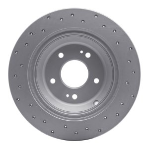 Genesis G80 Brake Rotor (1) - Rear Left - DFC - Drilled Geoperformance - `09-`20 Genesis G80 Brake Rotor (1) - Rear Left - DFC - Drilled Geoperformance - `09-`20