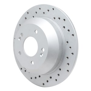 Hyundai Santa Fe Sport Brake Rotor (1) - Rear Left - DFC - Geoperformance Drilled - `10-`21