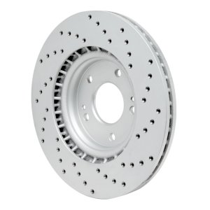 Hyundai Elantra Brake Rotor (1) - Front Left - DFC - Geoperformance Rotor - Drilled - `15-`25
