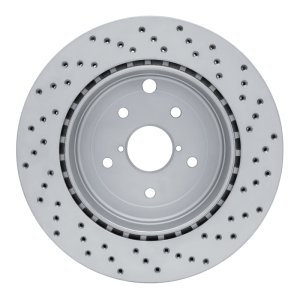 Subaru WRX Brake Rotor (1) - Rear Left - DFC - Geoperf Drilled - `08-`20 Subaru WRX Brake Rotor (1) - Rear Left - DFC - Geoperf Drilled - `08-`20