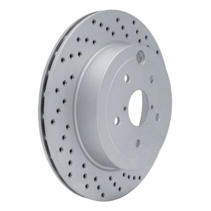 Subaru WRX Brake Rotor (1) - Rear Right - DFC - Drilled Geoperformance - `08-`20 Subaru WRX Brake Rotor (1) - Rear Right - DFC - Drilled Geoperformance - `08-`20