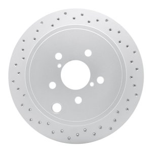 Scion FR-S Brake Rotor (1) - Rear Left - DFC - Geoperformance Drilled - `10-`25 Scion FR-S Brake Rotor (1) - Rear Left - DFC - Geoperformance Drilled - `10-`25