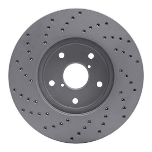 Subaru Legacy Brake Rotor (1) - Front Right - DFC - Geoperformance Drilled - `15-`19 Subaru Legacy Brake Rotor (1) - Front Right - DFC - Geoperformance Drilled - `15-`19
