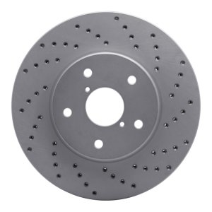 Subaru Legacy Brake Rotor (1) - Front Right - DFC - Geoperformance Drilled - `15-`19 Subaru Legacy Brake Rotor (1) - Front Right - DFC - Geoperformance Drilled - `15-`19