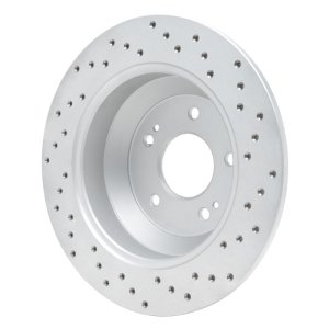 Kia Sorento Brake Rotor (1) - Rear Left - DFC - Drilled Geoperformance - `15-`20