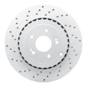 Genesis G70 Brake Rotor (1) - Rear Left - DFC - Drilled Geoperformance - `18-`25