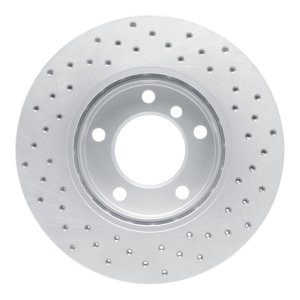 BMW 323Ci Brake Rotor (1) - Front Left - DFC - Drilled Geoperformance - `91-`06