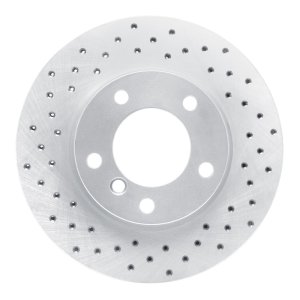 BMW 323Ci Brake Rotor (1) - Front Left - DFC - Drilled Geoperformance - `91-`06