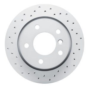 BMW 323Ci Brake Rotor (1) - Rear Left - DFC - Geoperf Drilled - `96-`05