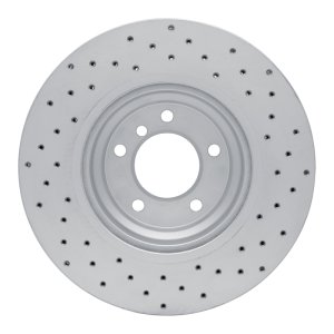 BMW 330I Brake Rotor (1) - Front Left - DFC - Drilled Geoperformance - `06-`12