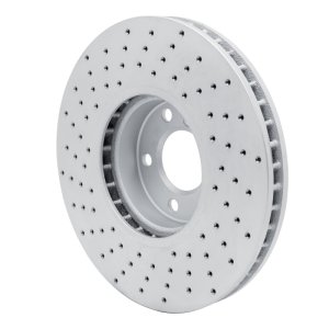 BMW 740Ld xDrive Brake Rotor (1) - Front Left - DFC - Drilled Geoperformance - `10-`18