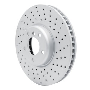 BMW 740Ld xDrive Brake Rotor (1) - Front Left - DFC - Drilled Geoperformance - `10-`18