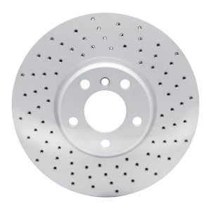 BMW 740Ld xDrive Brake Rotor (1) - Front Left - DFC - Drilled Geoperformance - `10-`18