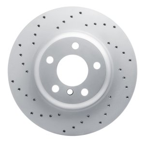 BMW 528I Brake Rotor (1) - Front Left - DFC - Drilled Geoperformance - `11-`16