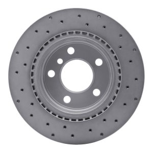 BMW 230I Brake Rotor (1) - Rear Left - DFC - Drilled Geoperformance - `06-`21