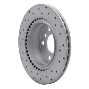 BMW 230I Brake Rotor (1) - Rear Left - DFC - Drilled Geoperformance - `06-`21