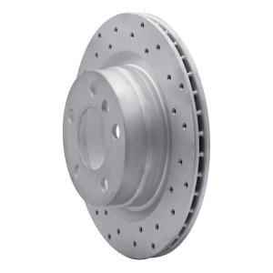 BMW 230I Brake Rotor (1) - Rear Left - DFC - Drilled Geoperformance - `06-`21