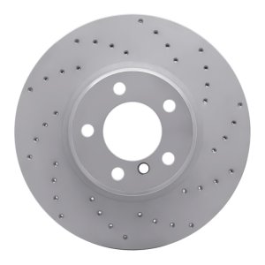 BMW 330E Brake Rotor (1) - Front Right - DFC - Drilled Geoperformance - `12-`18