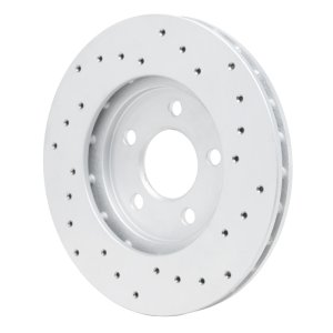 Chrysler Cirrus Brake Rotor (1) - Front Left - DFC - Geoperf Rotors - Drilled - `95-`00