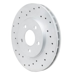 Chrysler Cirrus Brake Rotor (1) - Front Left - DFC - Geoperf Rotors - Drilled - `95-`00