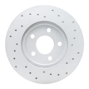 Chrysler Cirrus Brake Rotor (1) - Front Left - DFC - Geoperf Rotors - Drilled - `95-`00