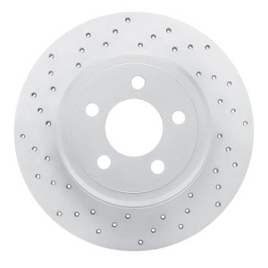 Chrysler 300 Brake Rotor (1) - Rear Left - DFC - Drilled Geoperformance - `05-`23 Chrysler 300 Brake Rotor (1) - Rear Left - DFC - Drilled Geoperformance - `05-`23