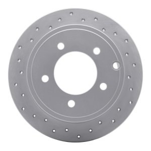 Chrysler 200 Brake Rotor (1) - Rear Left - DFC - Geoperformance Drilled - `07-`17