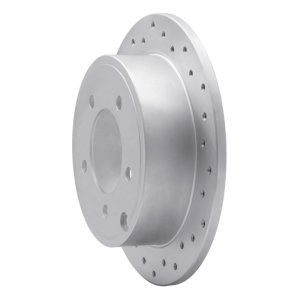 Chrysler Sebring Brake Rotor (1) - Rear Right - DFC - Drilled Geoperformance - `07-`17