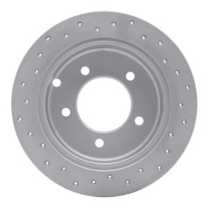Chrysler Sebring Brake Rotor (1) - Rear Right - DFC - Drilled Geoperformance - `07-`17