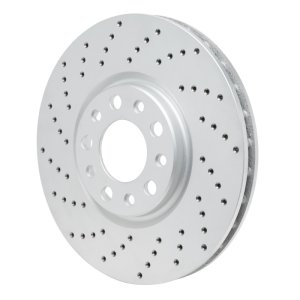 Chrysler 200 Brake Rotor (1) - Front Left - DFC - Drilled Geoperformance - `13-`23